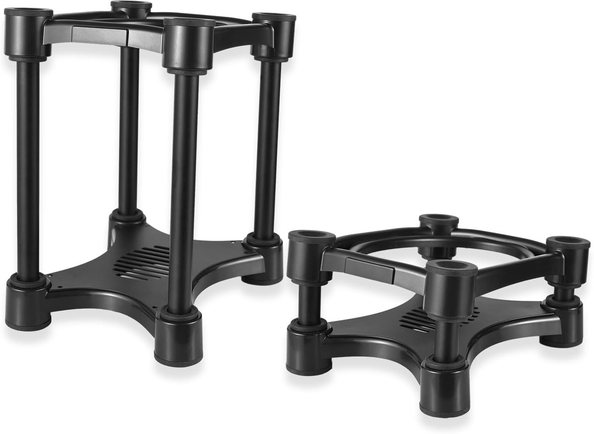 Verstelbare Luidsprekerstandaards met Antislip Zuignappen voor 5/6/8 Inch Luidsprekers