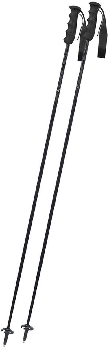Komperdell Ebony Carbon Stokken Zilver 120 cm