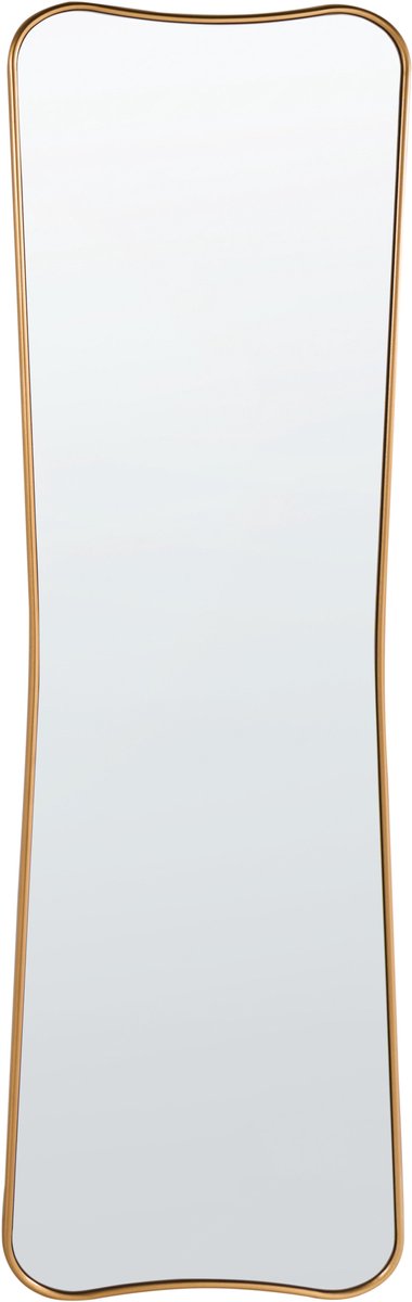 BELIANI BRIEUC - Wandspiegel - Goud - Hout
