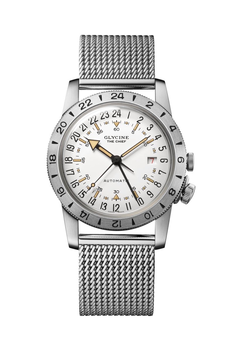 Glycine GL0466 - Airman Vintage The Chief GMT 40