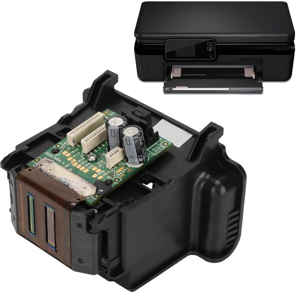 Printhead ABS Printhead Replacement for Hp Deskjet for 3070 for 3520 for 5525 for 4620 for 5520 for 5510 for 4615 Printers Hp 4620 Printer Head Replacement
