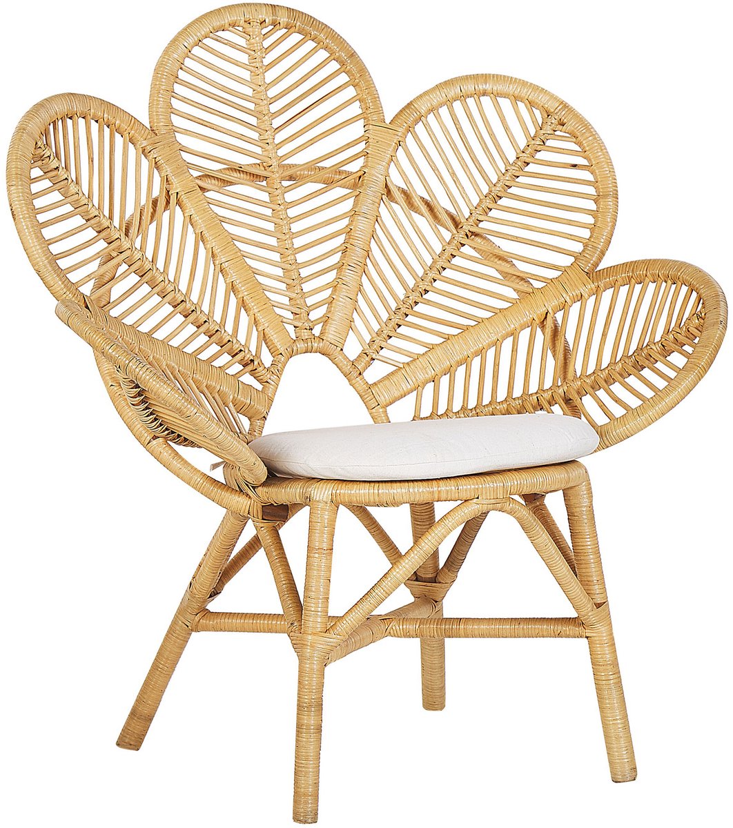 FLORENTINE - Fauteuil - Natuurlijk - Rotan