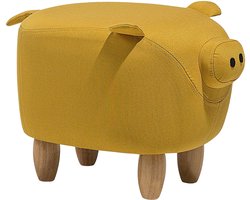 PIGGY - Hocker - Geel - Polyester