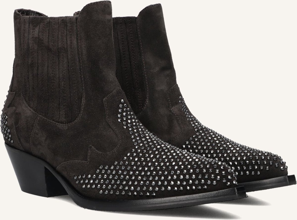 STEFANO LAURAN 9706r Enkellaarsjes Dames - Grijs - Maat 38