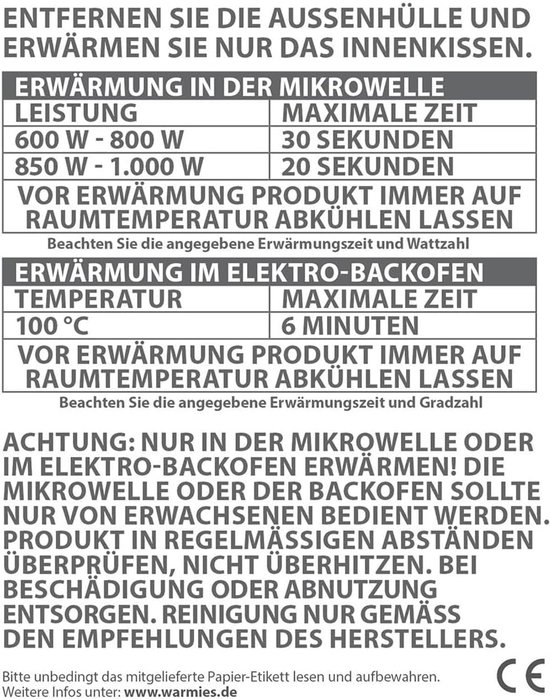 Warmtekussen en knuffeldier van Yuyumi. — afbeelding 5