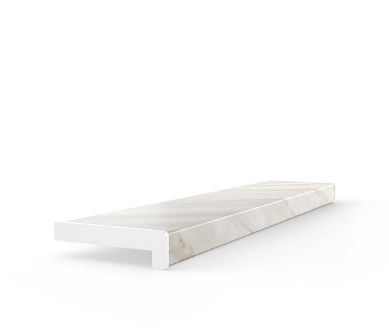 Vensterbank, pvc-kunststof, 35 x 160 cm, grafiet, vensterbank, voor binnen, woonkamer en decoratie, per meter