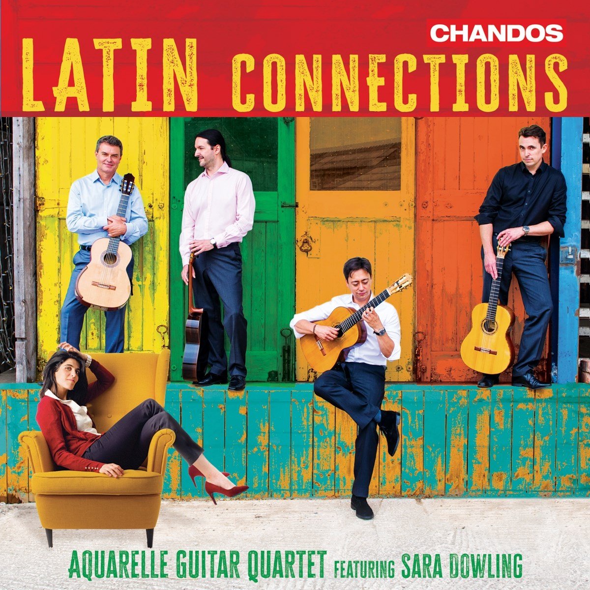 Aquarelle Guitar Quartet, Sara Dowli - Latin Connections (CD)