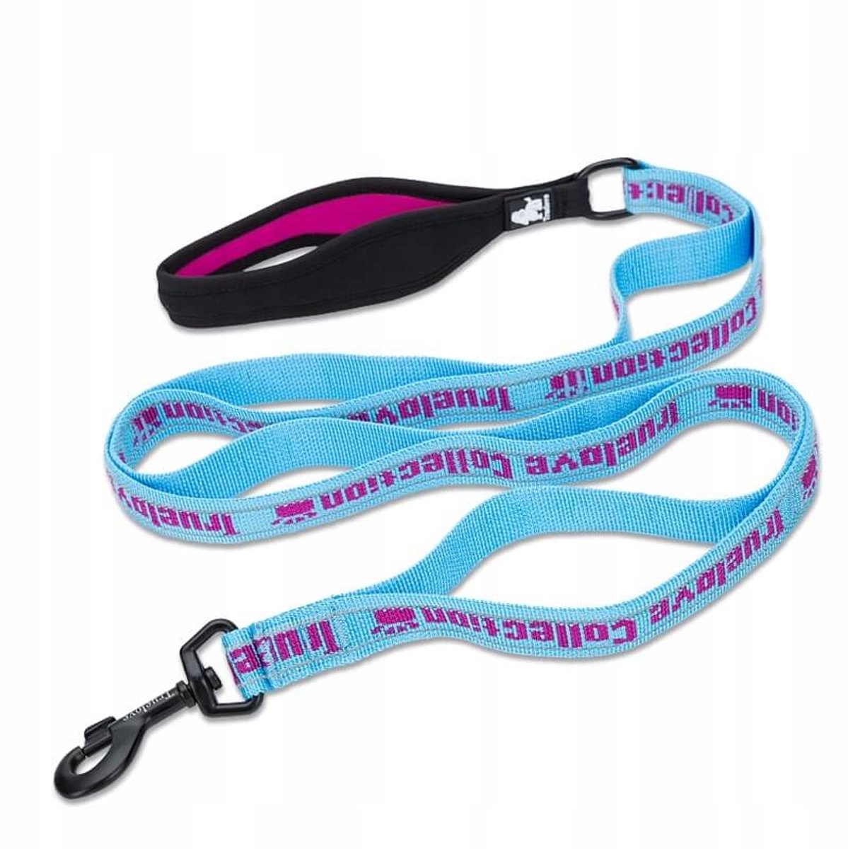 Truelove Funky Hondensnoer Roze - Lichtgewicht Karabijn, 140cm