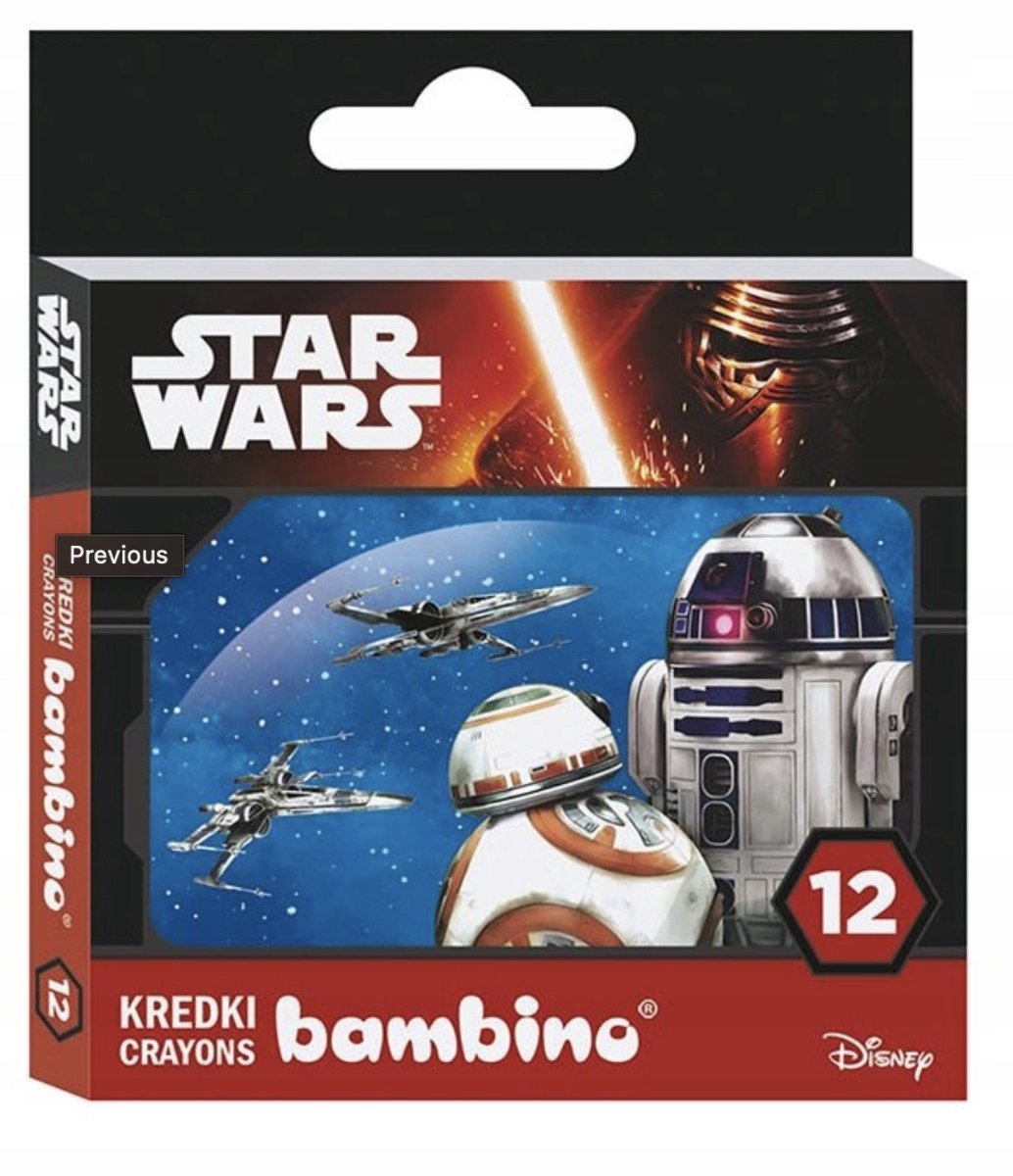 Bambino Star Wars Kleurpotloden 12 Kleuren - Origineel