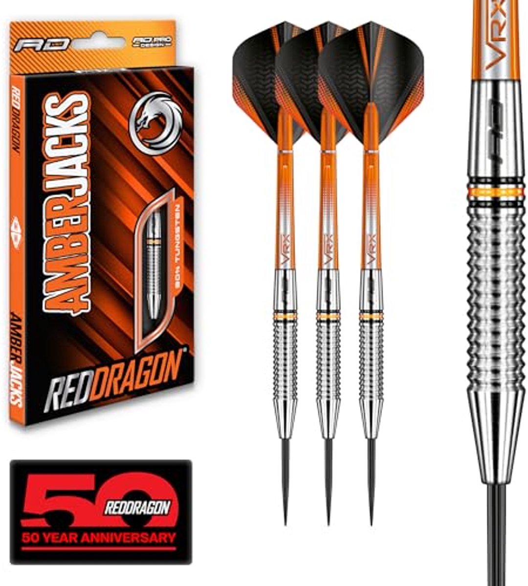 Professionele Steeltip Dartpijlen Set - Tungstenen Darts met Schachten en Vluchten