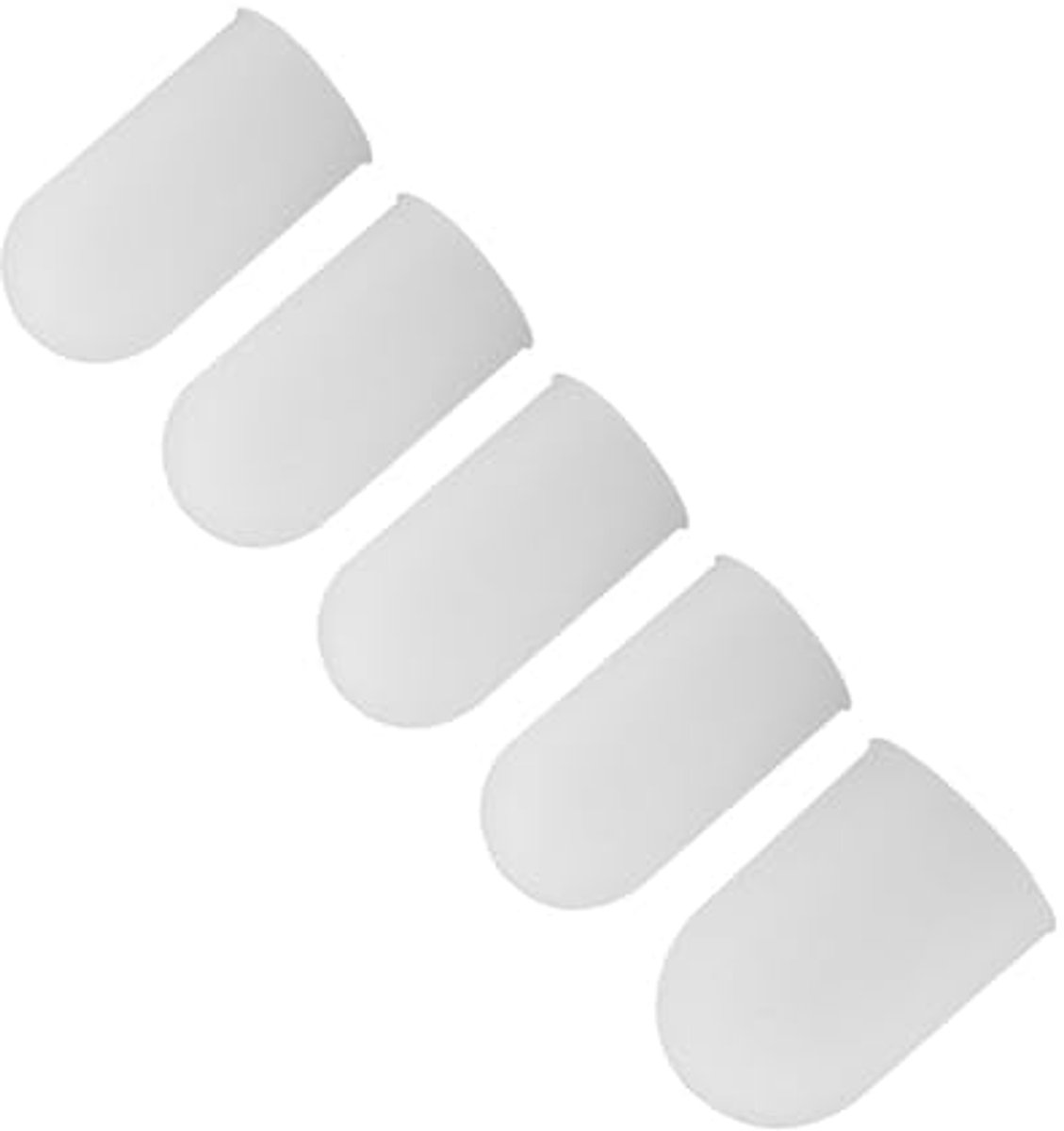 Image of 10 Stuks Siliconen Vingerbeschermers voor Pijnverlichting