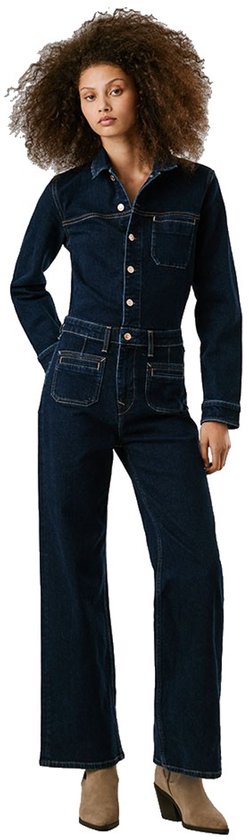 Salopette en Pepe Jeans Kim Denim , Blauw M femme