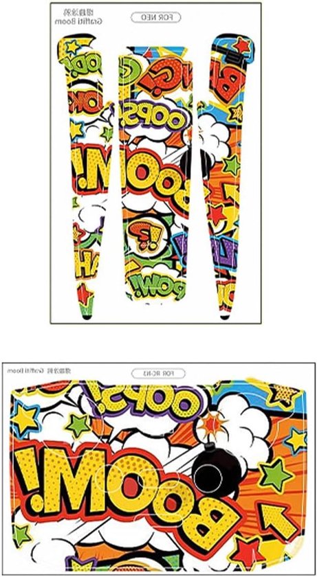 RYGRZJ Decoratieve stickerkit voor DJI Neo, waterdichte skin sticker sticker, doe-het-zelf accessoire voor DJI Neo drone en controller, anti-kras volledige lichaamsbeschermfolie voor DJI