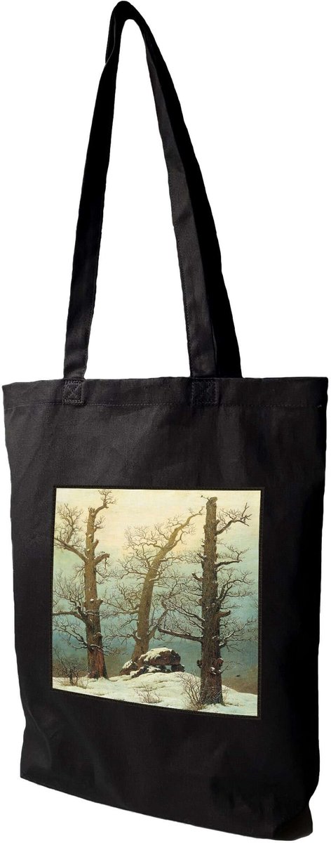 Caspar David Friedrich Dolmen Shopper Tas met Print