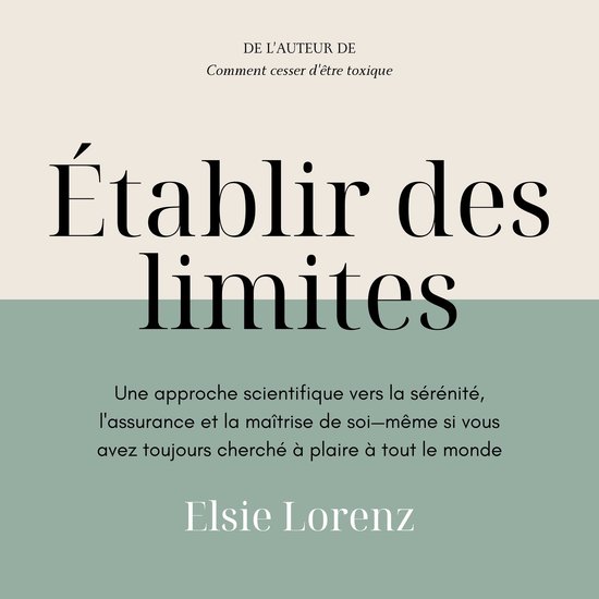 Établir des limites - cover