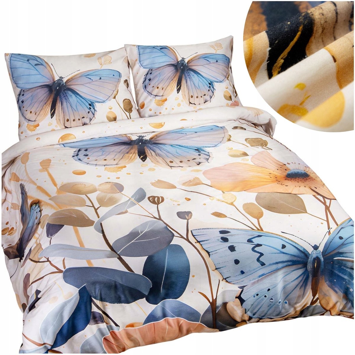 Satynlove Premium Beddengoed 180x200cm - Katoen Satijn, 3 Delen