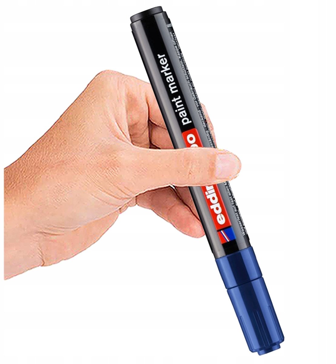 Edding Permanente Marker Blauw Oliebasis - Kras- en Watervast