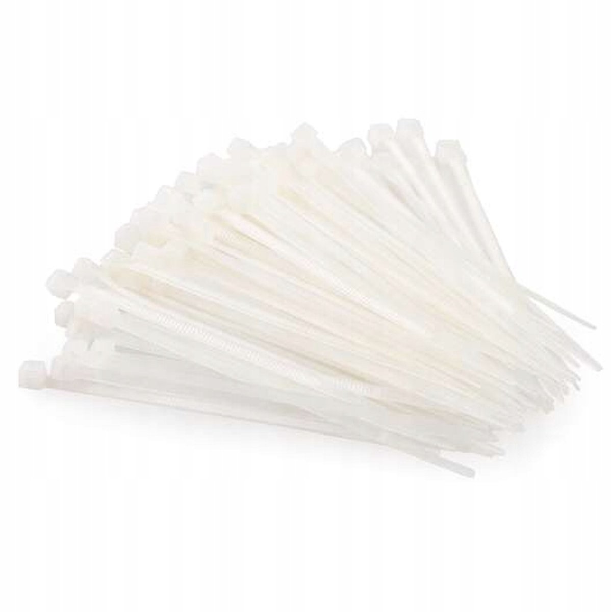 Schmith kabelbinders 3,6x200mm nylon wit 100 stuks