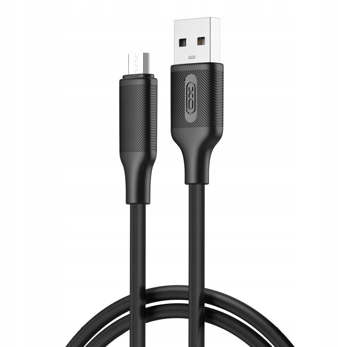 XO NB265 USB naar MicroUSB Kabel 1m 2.4A Zwart
