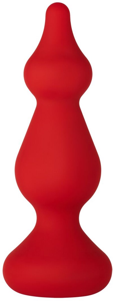 Forto F-30 Pointer Small Anaalplug - Rood - 10.2 cm