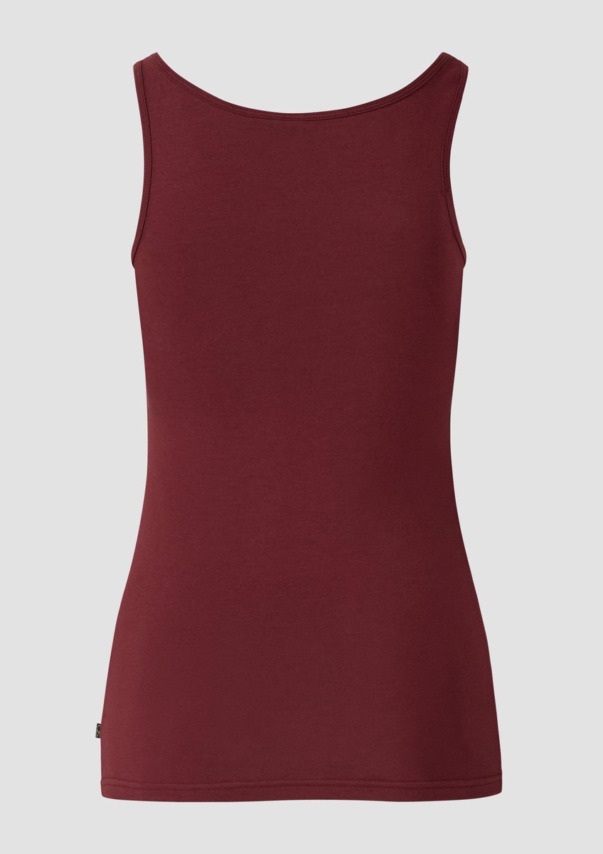 Q/S designed by - Dames t-shirt - Maat XS - Vrouwen - Rood - katoen