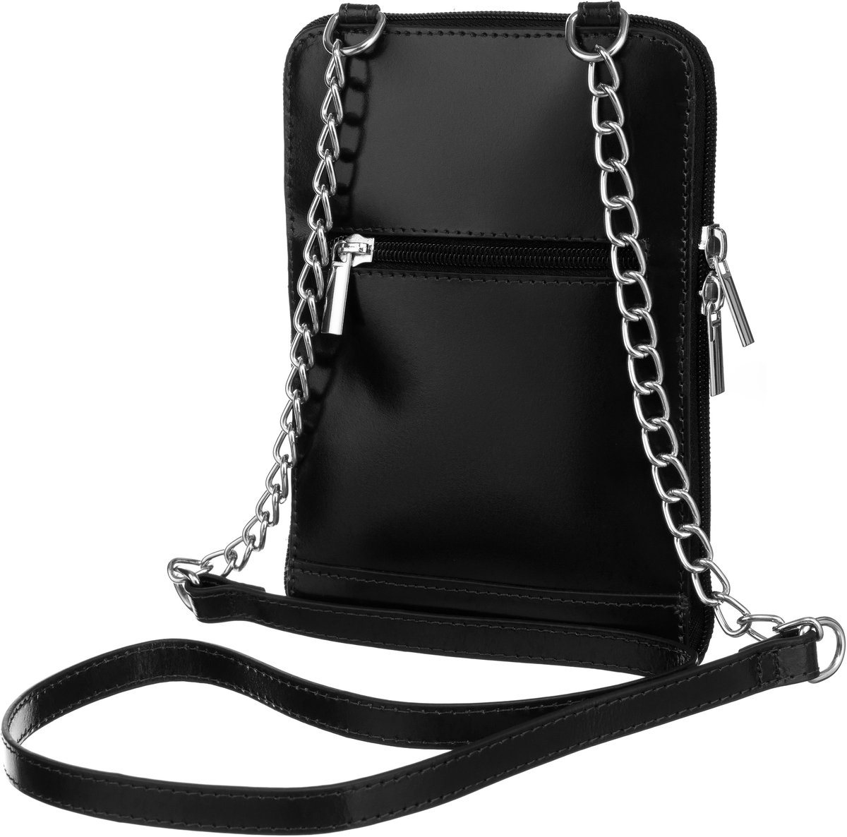 Leren tas 4822-SB-4677 Zwart