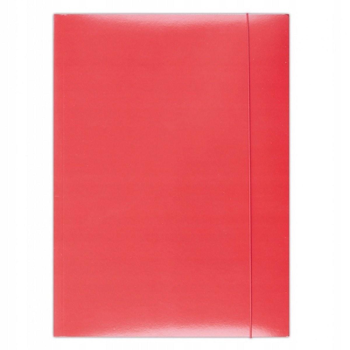Barbara A4 Map met Elastiek - Rood 300g