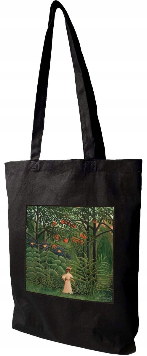 Shopper Tas met Henri Rousseau Print - Exotisch Bos