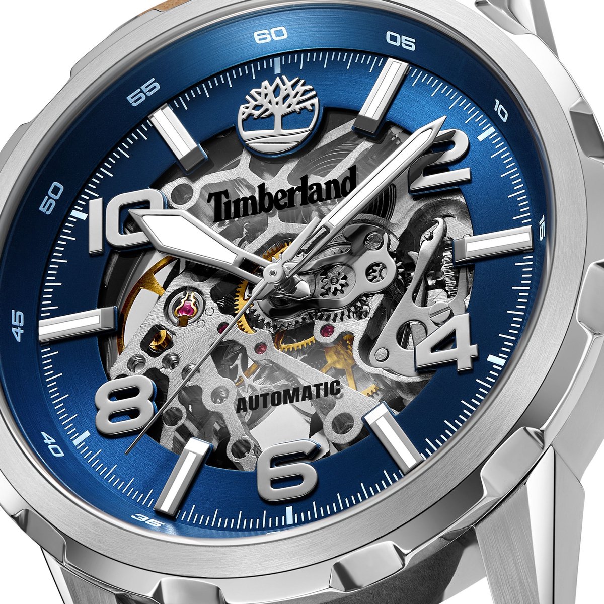 Automatisch horloge Montville Blue
