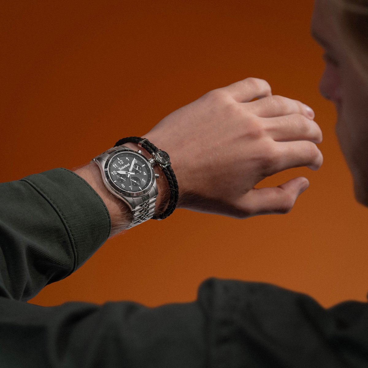 Horloge Ashmont Black - Silver