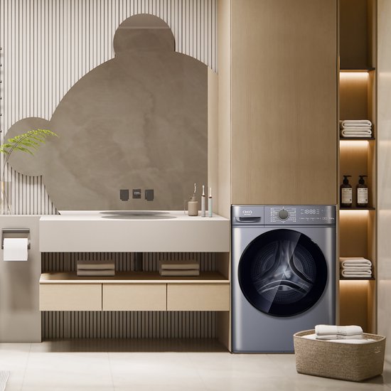 CHiQ CW07123863AX - Wasmachine - 7 KG - Space Pro - 16 programma's - AI Smart - Stoomwassen & Quick Wash - 12 jaar garantie op motor - Energieklasse A - 2025 Nieuw