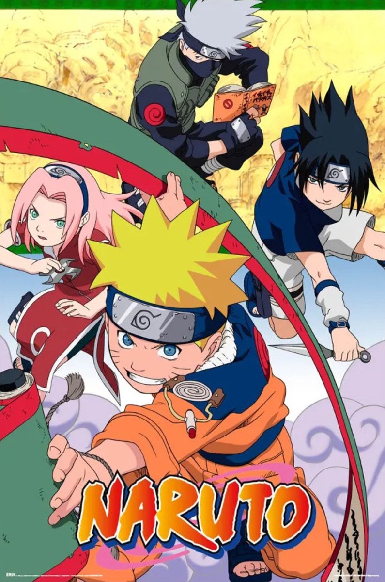 Grupo Erik Poster Naruto 61x91,5cm Divers