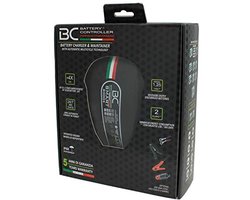 BC Battery Controller BC Smart 2000+, intelligente acculader en druppellader voor alle 12 V loodzuuraccu's en motoraccu's, 2 ampère
