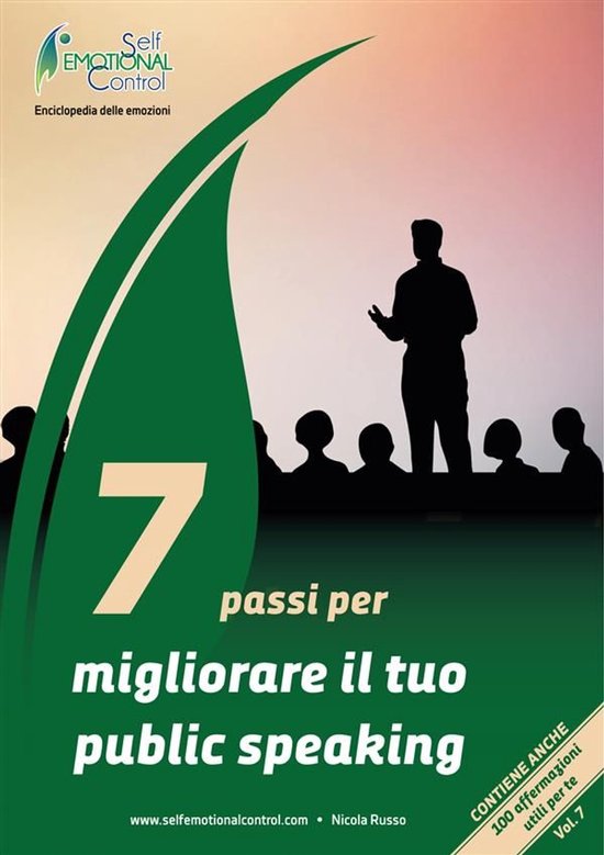 7 Passi per migliorare il tuo public speaking - cover