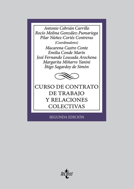 Derecho - Biblioteca Universitaria de Editorial Tecnos - Cur ... - cover