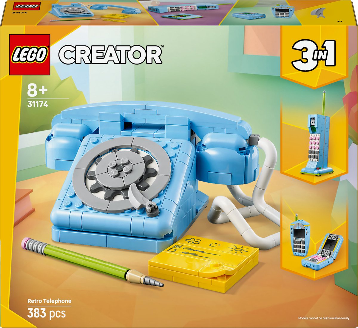 LEGO 31174 Creator Retro Telefoon