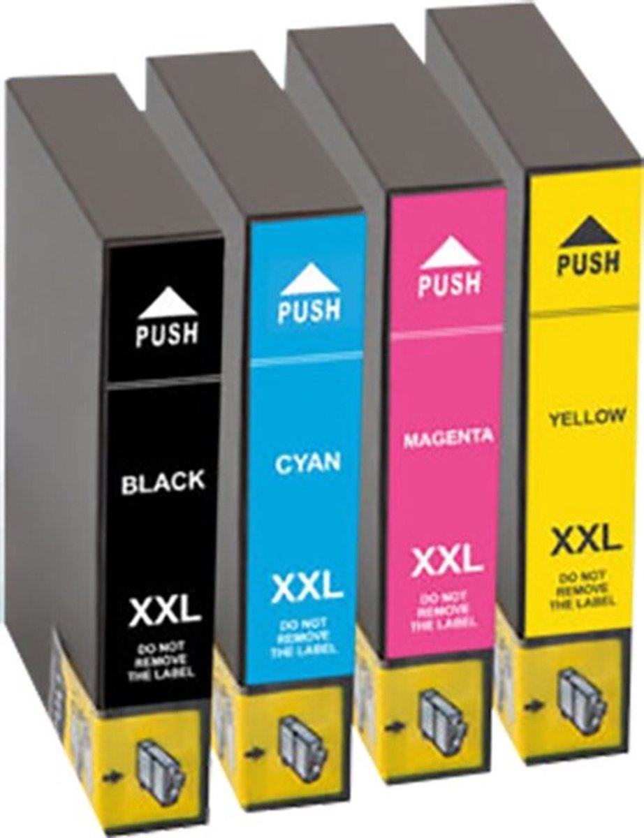 33XL Multipack Huismerk Inkt Cartridge | Compatible met Epson 33XL Multipack | Geschikt voor Epson Expression Home series XP-530, XP-630, XP-635, XP-830, Premium series XP-530, XP-540, XP-630, XP-635, XP-640, XP-645, XP-7100, XP-830, XP-900