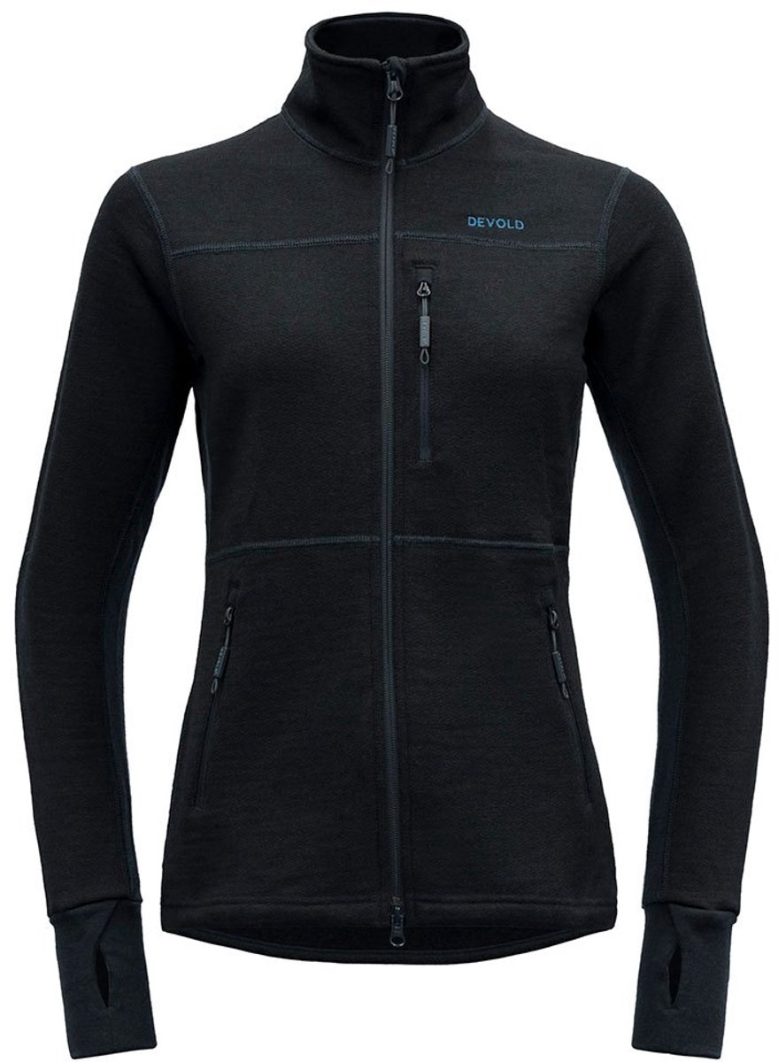 Devold Of Norway Thermo Wool Jas Zwart S Vrouw