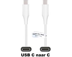 OneOne 0,8m oplaadkabel. Sterke USB C naar C kabel. Stevig laadkabel snoer past op Microsoft Xbox One Elite Controller 2, Xbox Series S Controller, Xbox Series X Controller