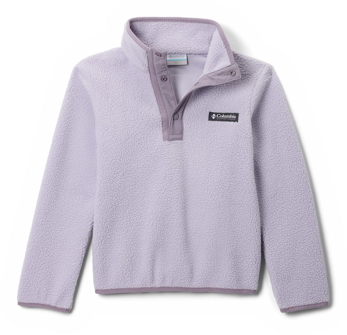 Columbia Helvetia™ Ii Snap Fleece Met Halve Rits 10-12 Years Paars