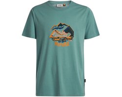 Lundhags Tived Fishing T-shirt Met Korte Mouwen Groen S Man