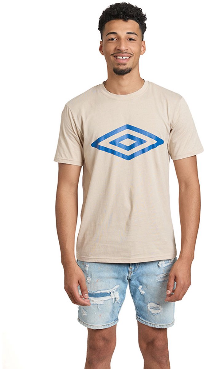 Umbro Turkana T-shirt Met Korte Mouwen Beige XL Man