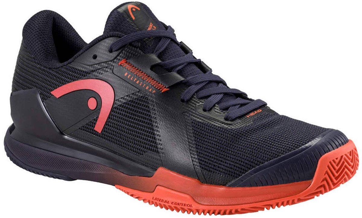 Zapatillas Head Sprint Pro 4.0 Clay 273135 Dbrd 41 Zwart