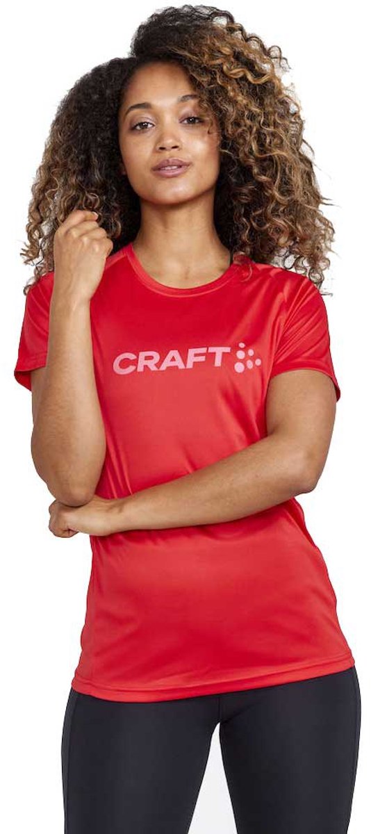 Craft Core Essence Logo T-shirt Met Korte Mouwen Vrouw Reddish
