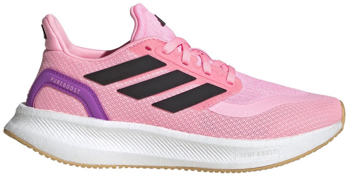 Adidas Pureboost 5 Light Hardloopschoenen Jongens Meisjes Zwart
