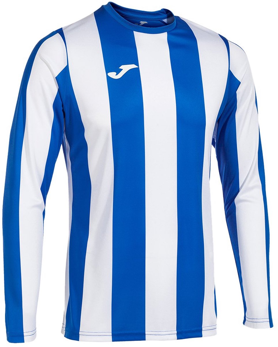 Joma Inter Classic T-shirt Met Lange Mouwen Wit,Blauw 11-12 Years Jongens