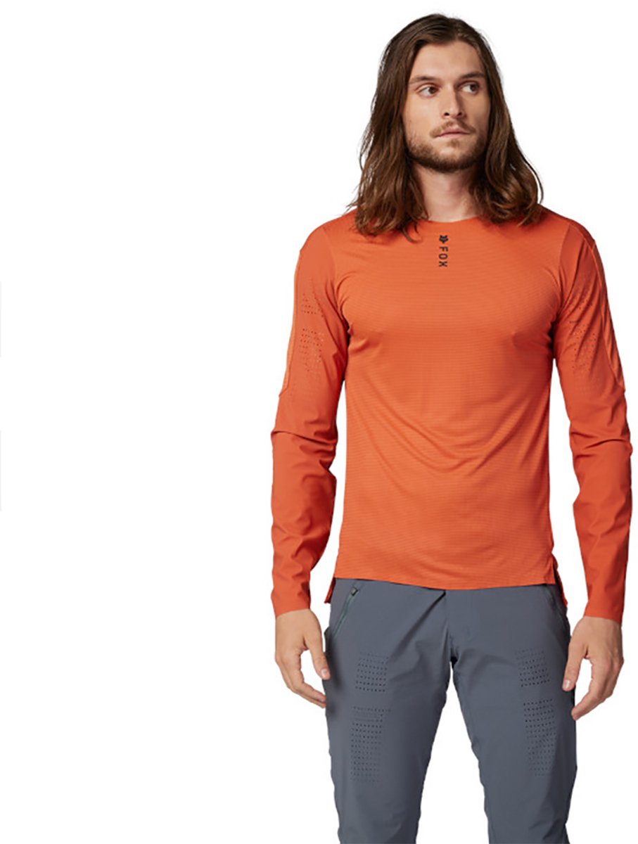 Fox Racing Flexair Pro Langarm Enduro Trui Oranje XL Man