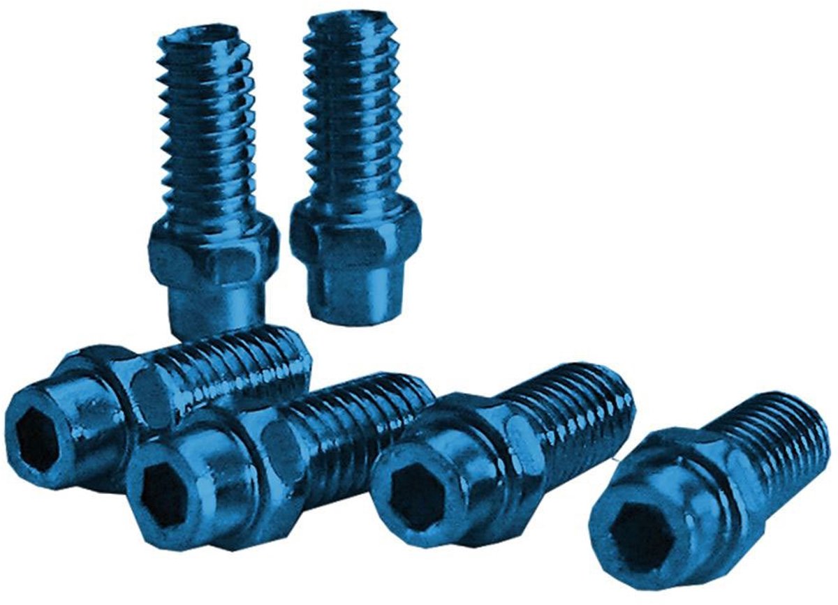 Exustar 4 Mm Pedaalpennen 40 Eenheden Zilver