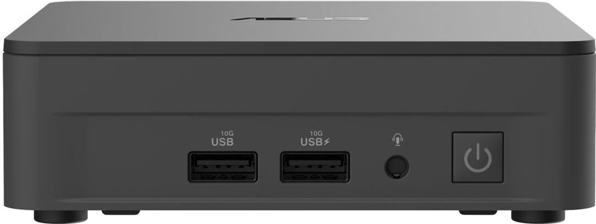 ASUS NUC 12 Pro Kit RNUC12WSKI700002I - Barebone mini-PC - 1 x Core i7 1260P tot 4.7 GHz - RAM 0 GB - Intel Iris Xe Graphics - Bluetooth 5.2 - Wi-Fi 6E - zwart