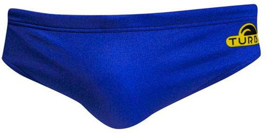Slip de bain Turbo Basic jaune et Blauw , taille 4XL homme